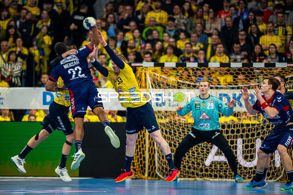 Handball I Herren I Saison 2023-2024 I Liqui Moly Handballbundesliga I 20. Spieltag I Rhein-Neckar Löwen - SG Flensburg-Handewitt I 18.02.2024