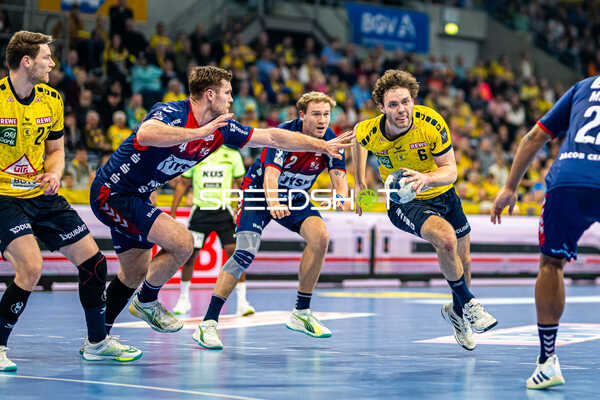 Handball I Herren I Saison 2023-2024 I Liqui Moly Handballbundesliga I 20. Spieltag I Rhein-Neckar Löwen - SG Flensburg-Handewitt I 18.02.2024