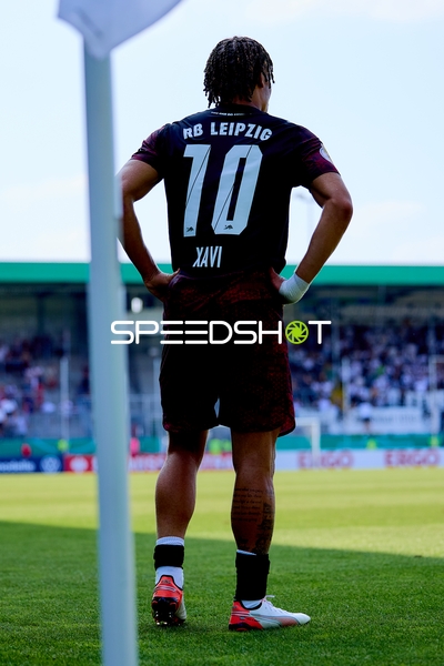 Ball-Aktion auf dem Feld