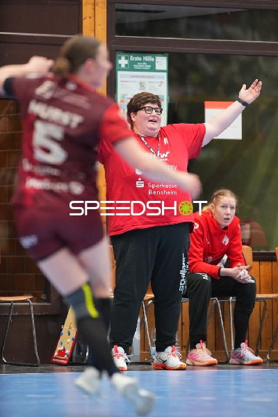 Szene mit Spieler von Team HSG Bensheim/Auerbach