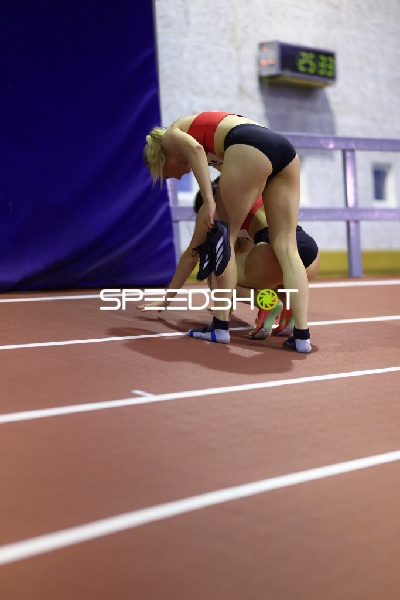 Startvorbereitung Adeline HAISCH (95; LG Region Karlsruhe) und Alexander KESSLER (96; LG Region Karlsruhe)
