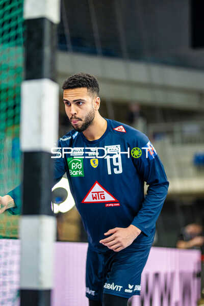 Handball I Herren I Saison 2023-2024 I EHF European League I Hauptrunde I 2. Spieltag I Rhein-Neckar Löwen - TSV Hannover-Burgdorf I 20.02.2024 Philipp Ahouansou (19, Rhein-Neckar Löwen)
Ort: Heidelberg, Germany
Datum: 20.02.2024 - Philipp Ahouansou