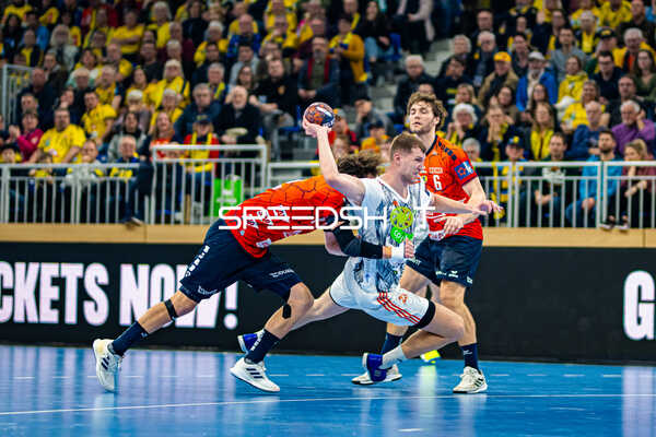 Handball I Herren I Saison 2023-2024 I EHF European League I Hauptrunde I 2. Spieltag I Rhein-Neckar Löwen - TSV Hannover-Burgdorf I 20.02.2024