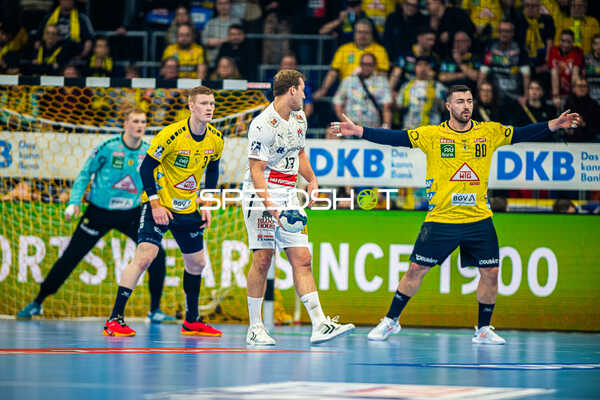 Handball I Herren I Saison 2023-2024 I Liqui Moly Handballbundesliga I 22. Spieltag I Rhein-Neckar Löwen - Handball Sportverein Hamburg I 29.02.2024