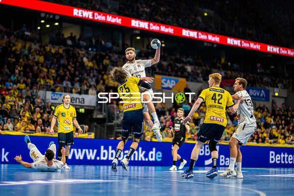 Handball I Herren I Saison 2023-2024 I Liqui Moly Handballbundesliga I 22. Spieltag I Rhein-Neckar Löwen - Handball Sportverein Hamburg I 29.02.2024