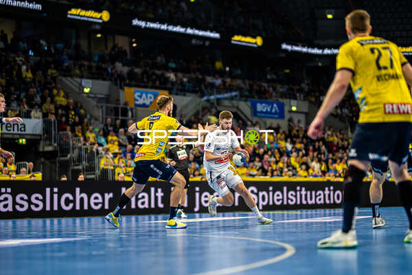 Handball I Herren I Saison 2023-2024 I Liqui Moly Handballbundesliga I 22. Spieltag I Rhein-Neckar Löwen - Handball Sportverein Hamburg I 29.02.2024