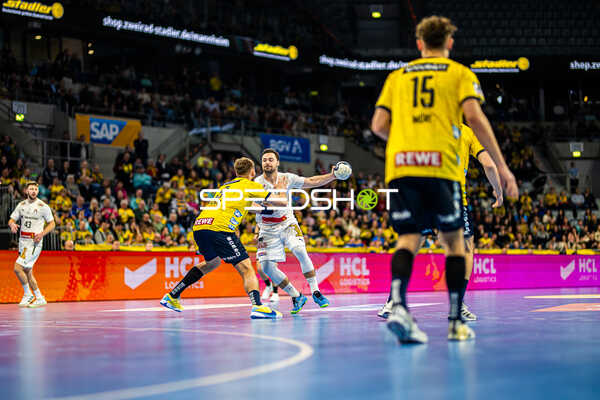 Handball I Herren I Saison 2023-2024 I Liqui Moly Handballbundesliga I 22. Spieltag I Rhein-Neckar Löwen - Handball Sportverein Hamburg I 29.02.2024