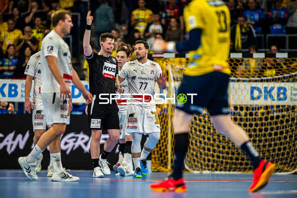 Handball I Herren I Saison 2023-2024 I Liqui Moly Handballbundesliga I 22. Spieltag I Rhein-Neckar Löwen - Handball Sportverein Hamburg I 29.02.2024