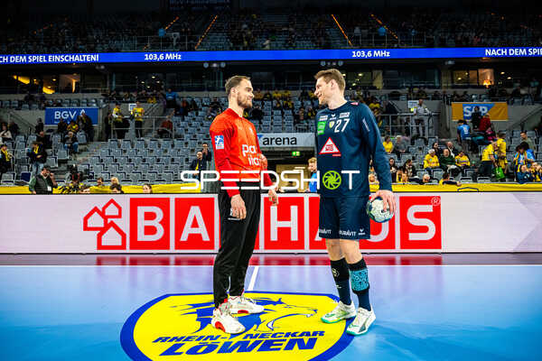 Handball I Herren I Saison 2023-2024 I Liqui Moly Handballbundesliga I 22. Spieltag I Rhein-Neckar Löwen - Handball Sportverein Hamburg I 29.02.2024