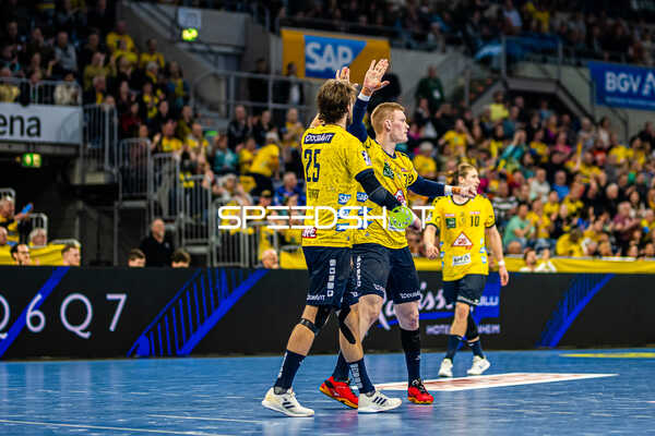 Handball I Herren I Saison 2023-2024 I Liqui Moly Handballbundesliga I 22. Spieltag I Rhein-Neckar Löwen - Handball Sportverein Hamburg I 29.02.2024