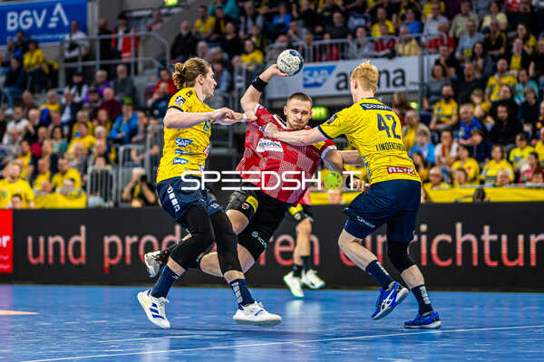 Handball I Herren I Saison 2023-2024 I Liqui Moly Handballbundesliga I 24. Spieltag I Rhein-Neckar Löwen - Füchse Berlin I 21.03.2024