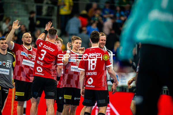 Handball I Herren I Saison 2023-2024 I Liqui Moly Handballbundesliga I 24. Spieltag I Rhein-Neckar Löwen - Füchse Berlin I 21.03.2024