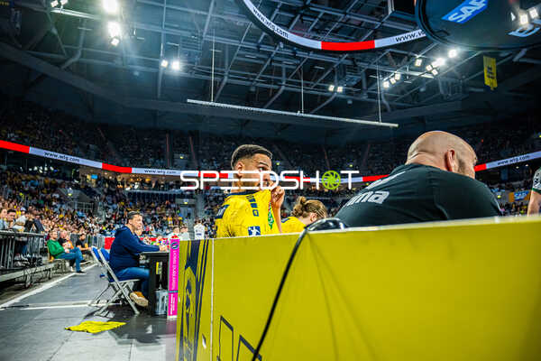 Handball I Herren I Saison 2023-2024 I Liqui Moly Handballbundesliga I 25. Spieltag I Rhein-Neckar Löwen - Frisch AUF! Göppingen I 31.03.2024 Philipp Ahouansou (19, Rhein-Neckar Löwen)
Ort: Mannheim, Germany
Datum: 31.03.2024 - Philipp Ahouansou