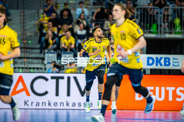 Handball I Herren I Saison 2023-2024 I Liqui Moly Handballbundesliga I 25. Spieltag I Rhein-Neckar Löwen - Frisch AUF! Göppingen I 31.03.2024 Philipp Ahouansou (19, Rhein-Neckar Löwen)
Ort: Mannheim, Germany
Datum: 31.03.2024 - Philipp Ahouansou