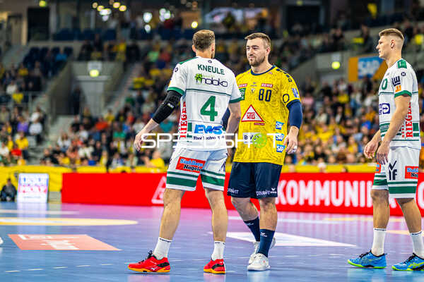 Handball I Herren I Saison 2023-2024 I Liqui Moly Handballbundesliga I 25. Spieltag I Rhein-Neckar Löwen - Frisch AUF! Göppingen I 31.03.2024