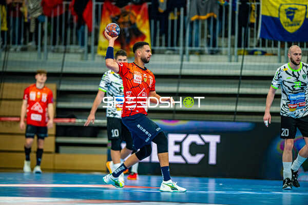 Handball I Herren I Saison 2023-2024 I EHF European League I Playoff I Rückspiel I Rhein-Neckar Löwen - RK Nexe I 02.04.2024 Philipp Ahouansou (19, Rhein-Neckar Löwen)
Ort: Heidelberg, Germany
Datum: 02.04.2024 - Philipp Ahouansou