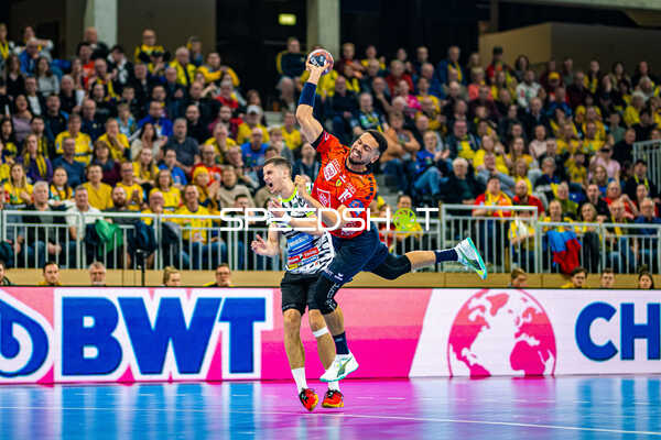 Handball I Herren I Saison 2023-2024 I EHF European League I Playoff I Rückspiel I Rhein-Neckar Löwen - RK Nexe I 02.04.2024 Philipp Ahouansou (19, Rhein-Neckar Löwen)
Ort: Heidelberg, Germany
Datum: 02.04.2024 - Philipp Ahouansou