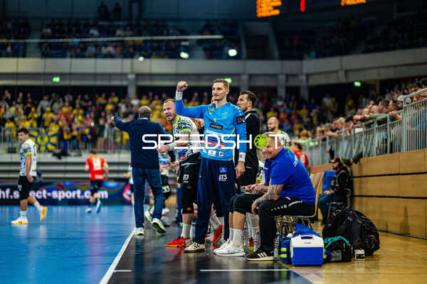 Handball I Herren I Saison 2023-2024 I EHF European League I Playoff I Rückspiel I Rhein-Neckar Löwen - RK Nexe I 02.04.2024