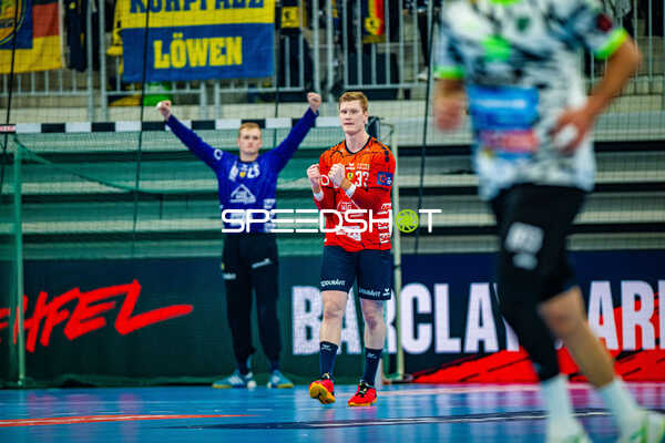 Handball I Herren I Saison 2023-2024 I EHF European League I Playoff I Rückspiel I Rhein-Neckar Löwen - RK Nexe I 02.04.2024