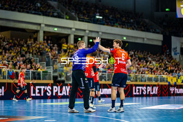 Handball I Herren I Saison 2023-2024 I EHF European League I Playoff I Rückspiel I Rhein-Neckar Löwen - RK Nexe I 02.04.2024