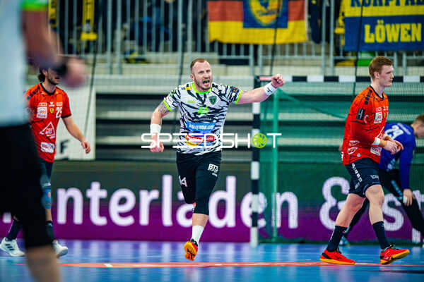 Handball I Herren I Saison 2023-2024 I EHF European League I Playoff I Rückspiel I Rhein-Neckar Löwen - RK Nexe I 02.04.2024