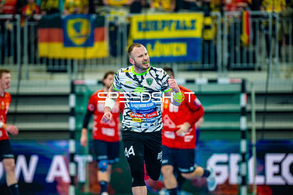 Handball I Herren I Saison 2023-2024 I EHF European League I Playoff I Rückspiel I Rhein-Neckar Löwen - RK Nexe I 02.04.2024