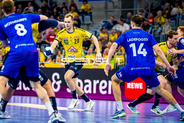 Handball I Herren I Saison 2023-2024 I Liqui Moly Handballbundesliga I 27. Spieltag I Rhein-Neckar Löwen - Bergischer HC I 12.04.2024