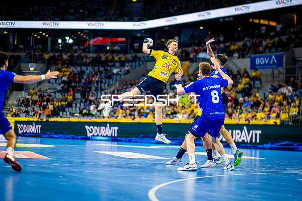 Handball I Herren I Saison 2023-2024 I Liqui Moly Handballbundesliga I 27. Spieltag I Rhein-Neckar Löwen - Bergischer HC I 12.04.2024