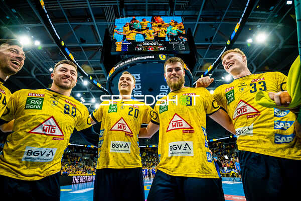 Handball I Herren I Saison 2023-2024 I Liqui Moly Handballbundesliga I 27. Spieltag I Rhein-Neckar Löwen - Bergischer HC I 12.04.2024