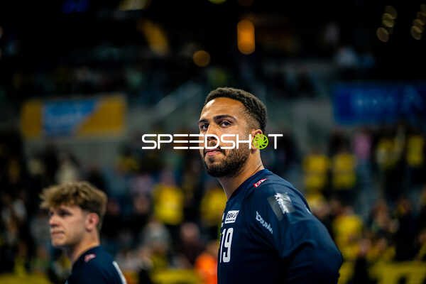Handball I Herren I Saison 2023-2024 I Liqui Moly Handballbundesliga I 28. Spieltag I Rhein-Neckar Löwen - MT Melsungen I 18.04.2024 Philipp Ahouansou (19, Rhein-Neckar Löwen)
Ort: Mannheim, Germany
Datum: 18.04.2024 - Philipp Ahouansou