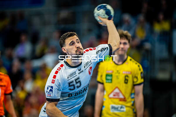 Handball I Herren I Saison 2023-2024 I Liqui Moly Handballbundesliga I 28. Spieltag I Rhein-Neckar Löwen - MT Melsungen I 18.04.2024
