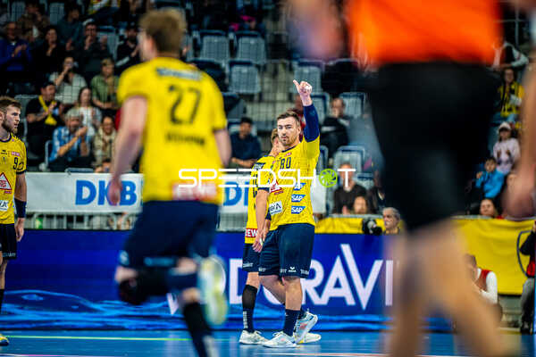 Handball I Herren I Saison 2023-2024 I Liqui Moly Handballbundesliga I 28. Spieltag I Rhein-Neckar Löwen - MT Melsungen I 18.04.2024