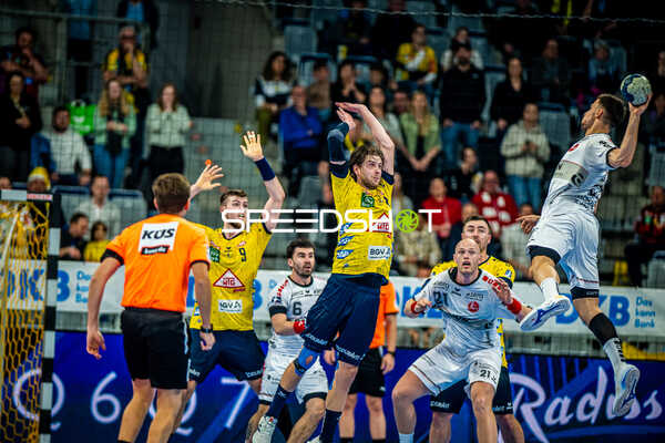 Handball I Herren I Saison 2023-2024 I Liqui Moly Handballbundesliga I 28. Spieltag I Rhein-Neckar Löwen - MT Melsungen I 18.04.2024