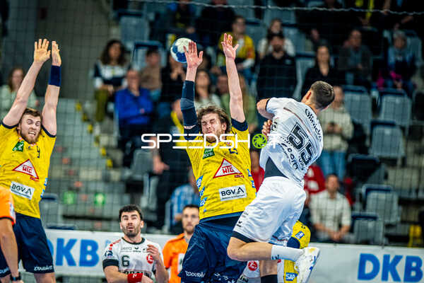 Handball I Herren I Saison 2023-2024 I Liqui Moly Handballbundesliga I 28. Spieltag I Rhein-Neckar Löwen - MT Melsungen I 18.04.2024