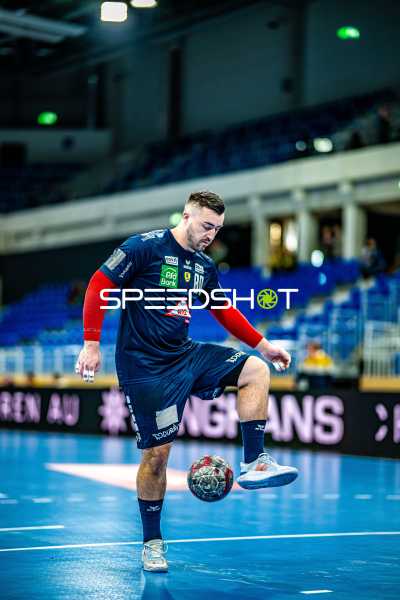 Handball I Herren I Saison 2023-2024 I EHF European League I Viertelfinale I Hinspiel I Rhein-Neckar Löwen - Sporting CP I 23.04.2024 Jannik Kohlbacher (80, Rhein-Neckar Löwen)
Ort: Heidelberg, Germany
Datum: 23.04.2024 - Jannik Kohlbacher