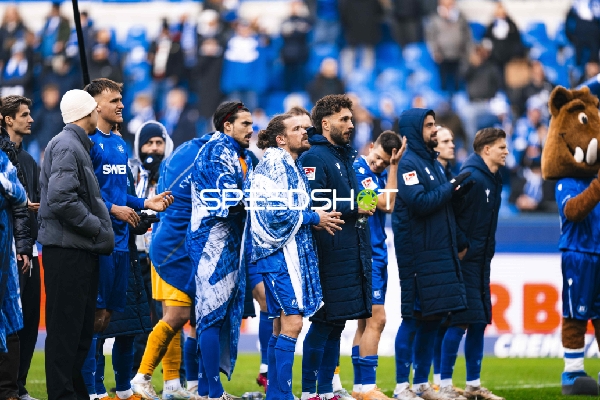 Spieler von Karlsruher SC in Aktion