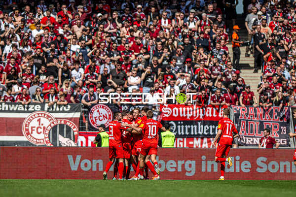 Fußball I Herren I Saison 2023-2024 I 2. Bundesliga I 28. Spieltag I 1. FC Nürnberg - Holstein Kiel I 06.04.2024