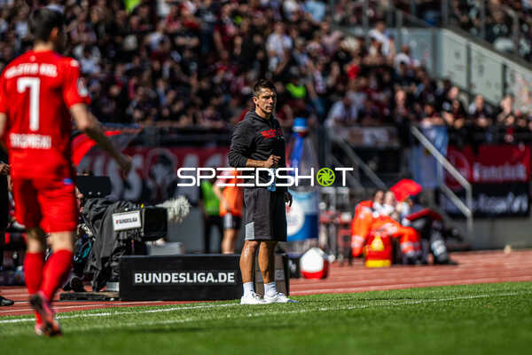 Fußball I Herren I Saison 2023-2024 I 2. Bundesliga I 28. Spieltag I 1. FC Nürnberg - Holstein Kiel I 06.04.2024