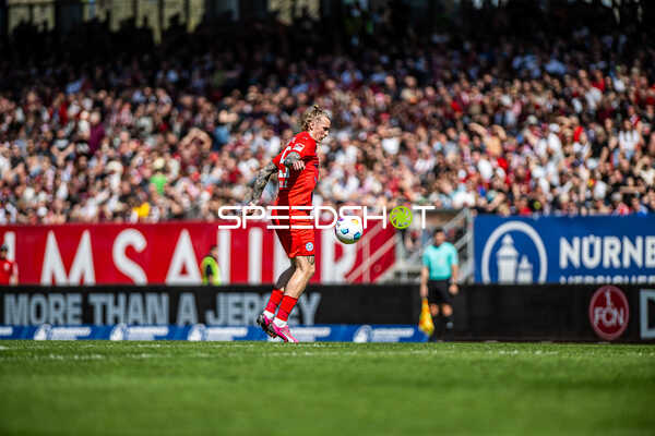 Fußball I Herren I Saison 2023-2024 I 2. Bundesliga I 28. Spieltag I 1. FC Nürnberg - Holstein Kiel I 06.04.2024