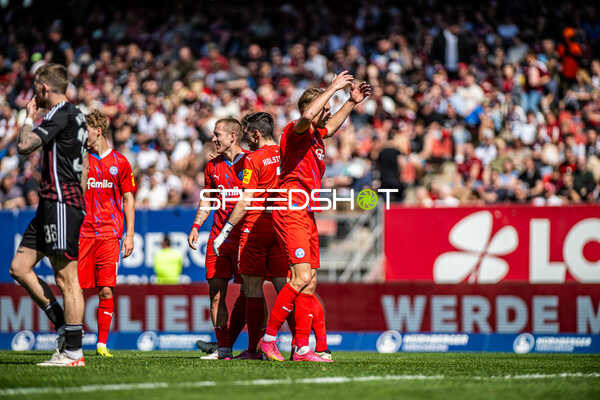 Fußball I Herren I Saison 2023-2024 I 2. Bundesliga I 28. Spieltag I 1. FC Nürnberg - Holstein Kiel I 06.04.2024