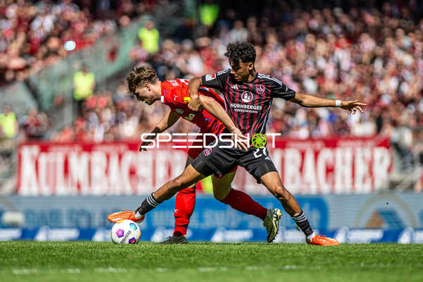 Fußball I Herren I Saison 2023-2024 I 2. Bundesliga I 28. Spieltag I 1. FC Nürnberg - Holstein Kiel I 06.04.2024