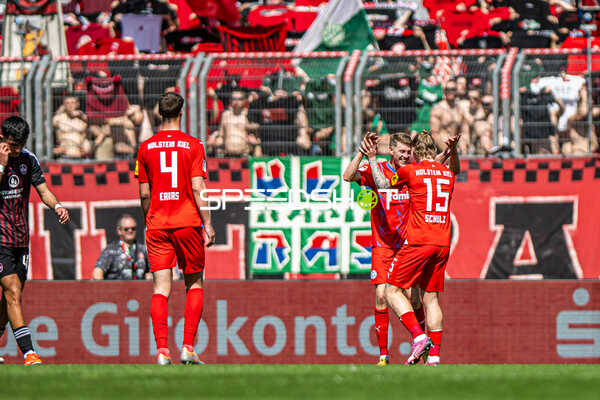 Fußball I Herren I Saison 2023-2024 I 2. Bundesliga I 28. Spieltag I 1. FC Nürnberg - Holstein Kiel I 06.04.2024