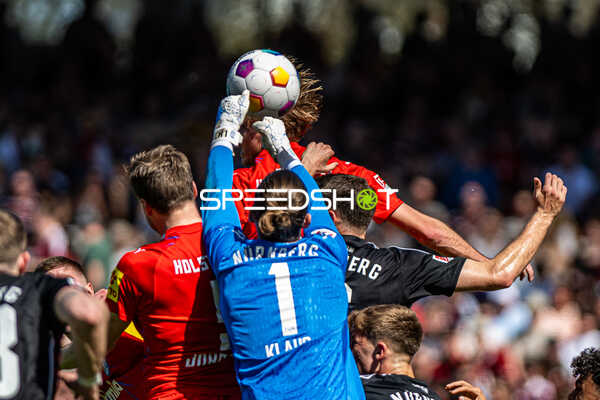 Fußball I Herren I Saison 2023-2024 I 2. Bundesliga I 28. Spieltag I 1. FC Nürnberg - Holstein Kiel I 06.04.2024