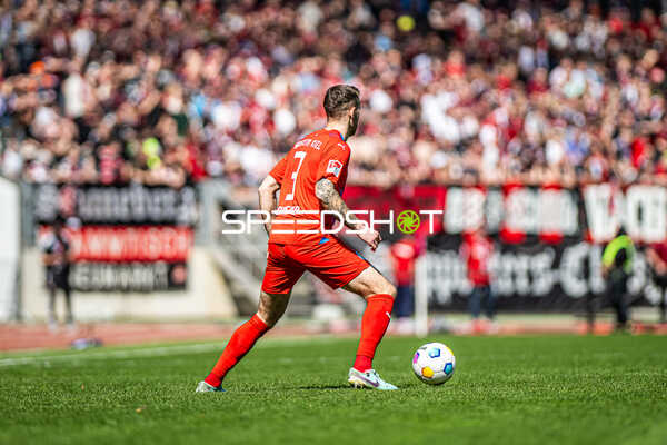 Fußball I Herren I Saison 2023-2024 I 2. Bundesliga I 28. Spieltag I 1. FC Nürnberg - Holstein Kiel I 06.04.2024