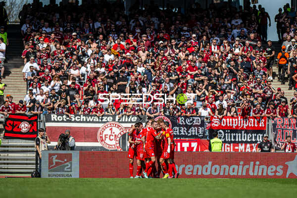 Fußball I Herren I Saison 2023-2024 I 2. Bundesliga I 28. Spieltag I 1. FC Nürnberg - Holstein Kiel I 06.04.2024