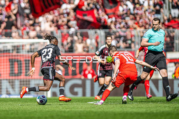 Fußball I Herren I Saison 2023-2024 I 2. Bundesliga I 28. Spieltag I 1. FC Nürnberg - Holstein Kiel I 06.04.2024