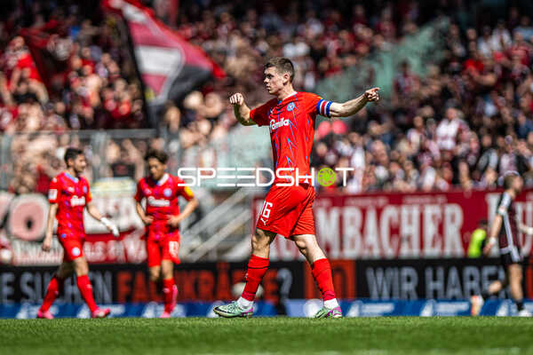 Fußball I Herren I Saison 2023-2024 I 2. Bundesliga I 28. Spieltag I 1. FC Nürnberg - Holstein Kiel I 06.04.2024