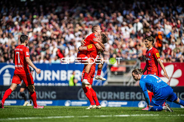 Fußball I Herren I Saison 2023-2024 I 2. Bundesliga I 28. Spieltag I 1. FC Nürnberg - Holstein Kiel I 06.04.2024