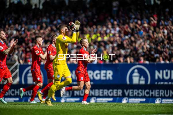 Fußball I Herren I Saison 2023-2024 I 2. Bundesliga I 28. Spieltag I 1. FC Nürnberg - Holstein Kiel I 06.04.2024