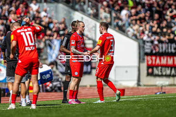 Fußball I Herren I Saison 2023-2024 I 2. Bundesliga I 28. Spieltag I 1. FC Nürnberg - Holstein Kiel I 06.04.2024